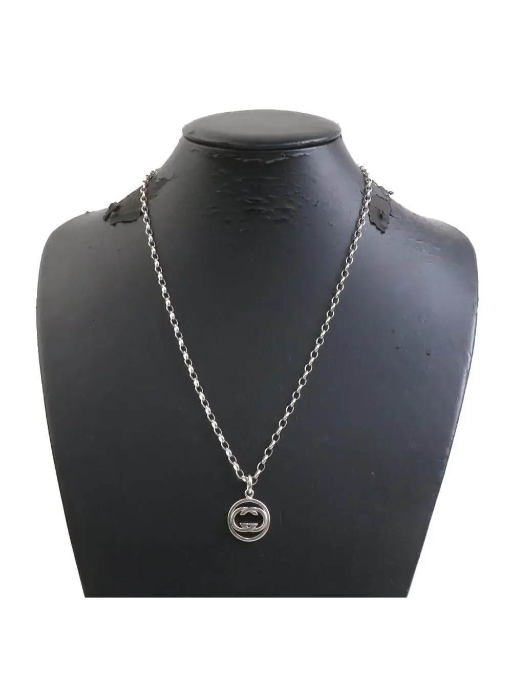 Auth Gucci Necklace Silver - #302871G17B